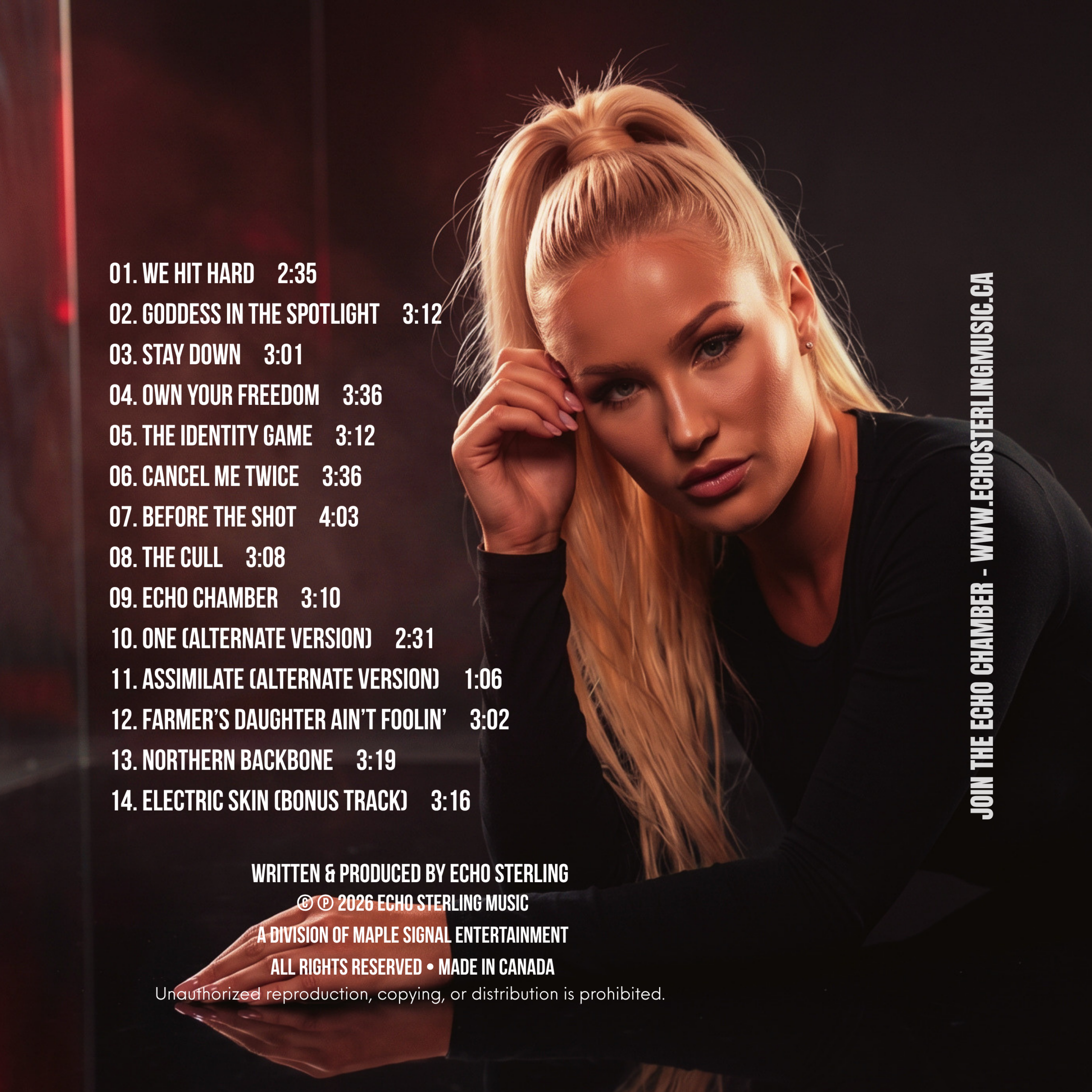 Echo Sterling - Unfiltered