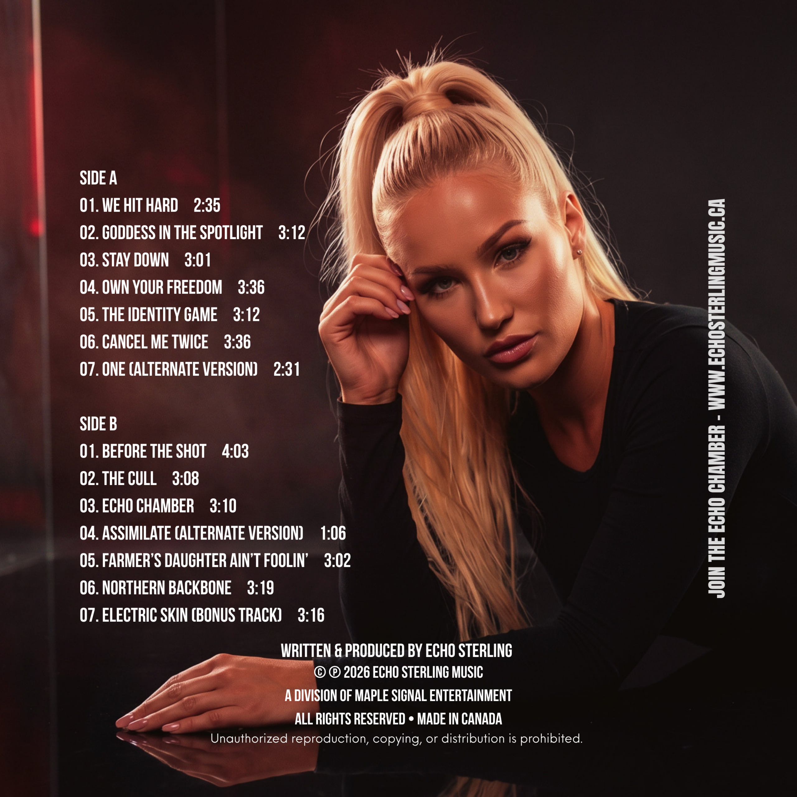 Echo Sterling - Unfiltered